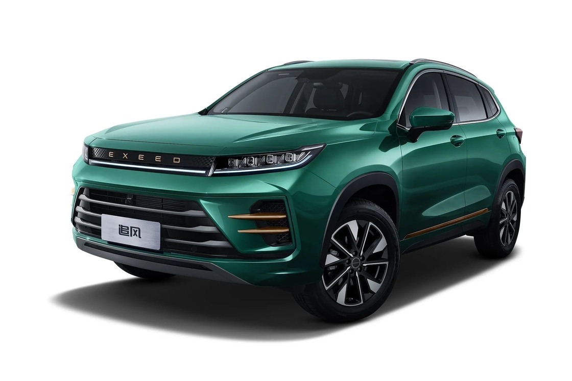 5 asientos Chery SUV de gasolina EXEED LX 140 Nm Torque 1.5L desplazamiento
