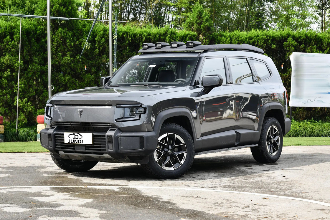 Changan DeepBlue Shenlan G318 4 ruedas Suv eléctrico de combustible híbrido 4WD Off-road Ev Car Nuevo vehículo de energía