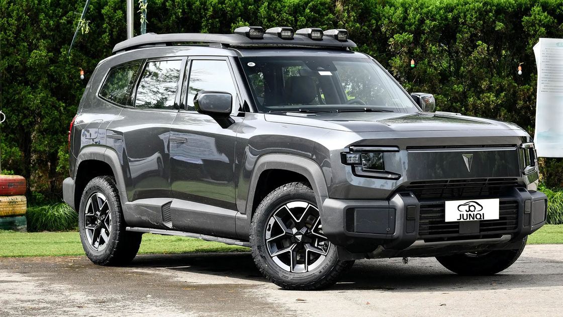 Changan DeepBlue Shenlan G318 4 ruedas Suv eléctrico de combustible híbrido 4WD Off-road Ev Car Nuevo vehículo de energía