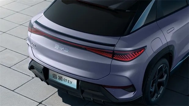 Coche eléctrico de lujo BYD Dirección izquierda BYD Sea Lion 07 EV Carga rápida 0,42 horas