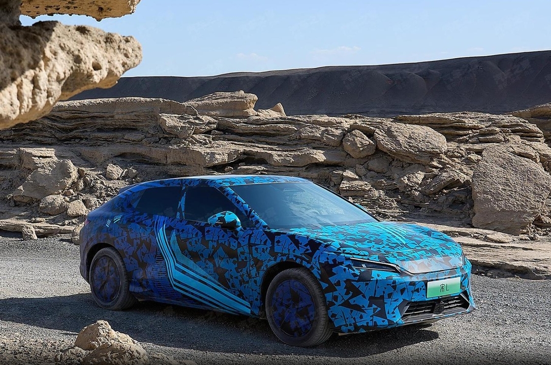 662km 4WD BYD Coche eléctrico de 5 puertas 5 asientos BYD Song L EV Nuevo vehículo de energía SUV
