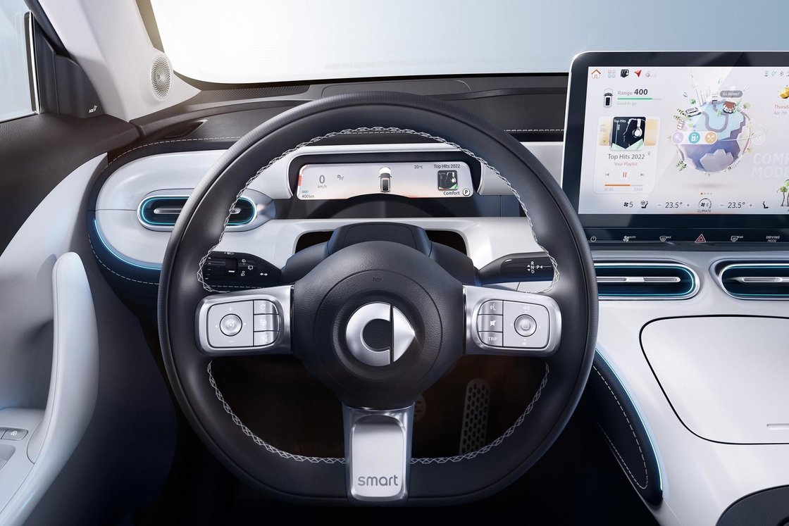 Nuevo Smart 1 Mercedes Ben Z 272HP 400km SUV de edición estándar Vehículo eléctrico de torque instantáneo