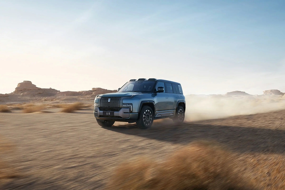 Nuevo SUV eléctrico de todo el camino Jeep 4X4 Vehículo BYD Yangwang U8 Buscando coche