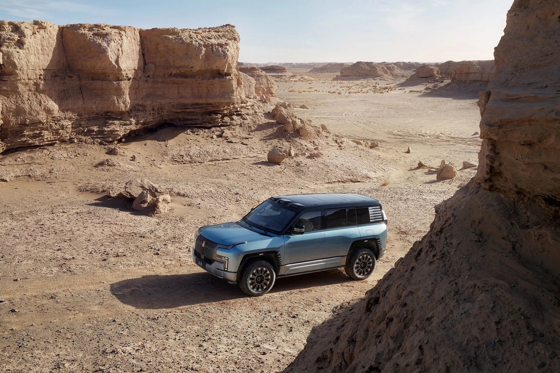 Nuevo SUV eléctrico de todo el camino Jeep 4X4 Vehículo BYD Yangwang U8 Buscando coche