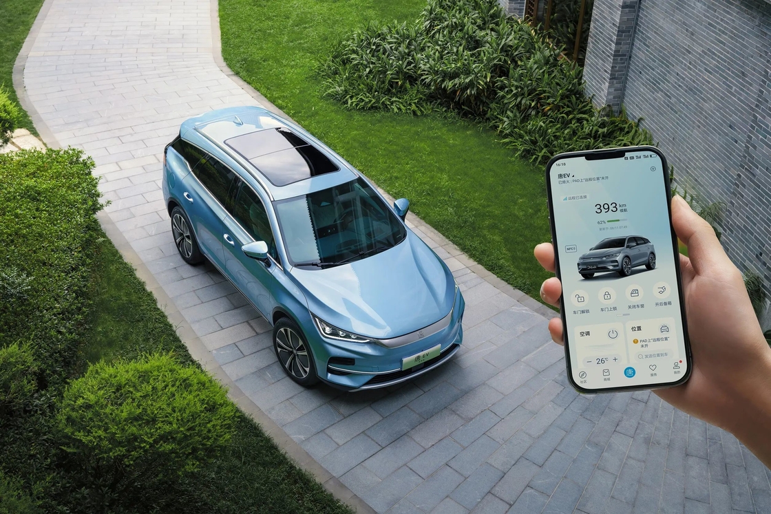 160Km/h BYD Tang SUV de coche eléctrico para desplazamientos a la ciudad y viajes de larga distancia