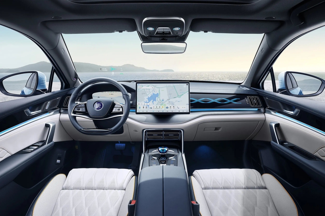 5 asientos BYD Tang Vehículos eléctricos EV para desplazamientos urbanos y viajes de larga distancia