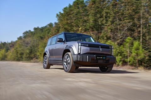 150 km/h Dirección izquierda Chery coche eléctrico iCAR 03 con experiencia de conducción cómoda