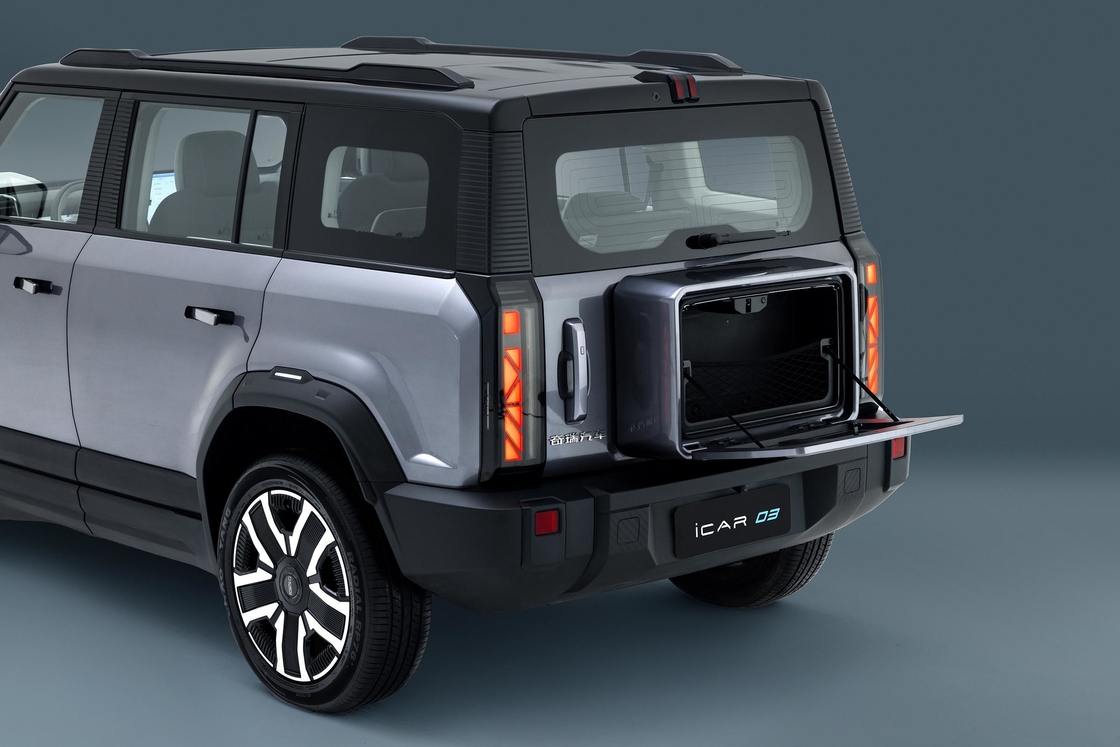 Icar 03 Chery Coche eléctrico 5 puertas 5 asientos SUV carga rápida 0,5 horas
