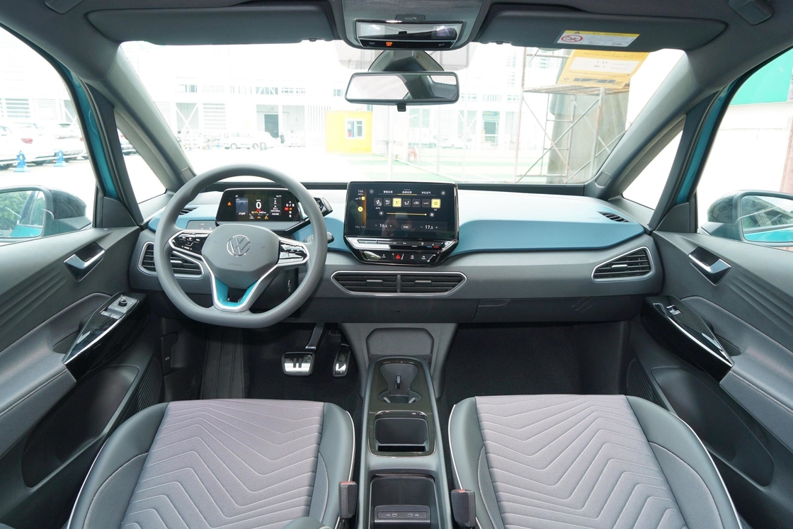 Mediano ID 3 Volkswagen Coche eléctrico VW Experimenta el futuro de la conducción sostenible