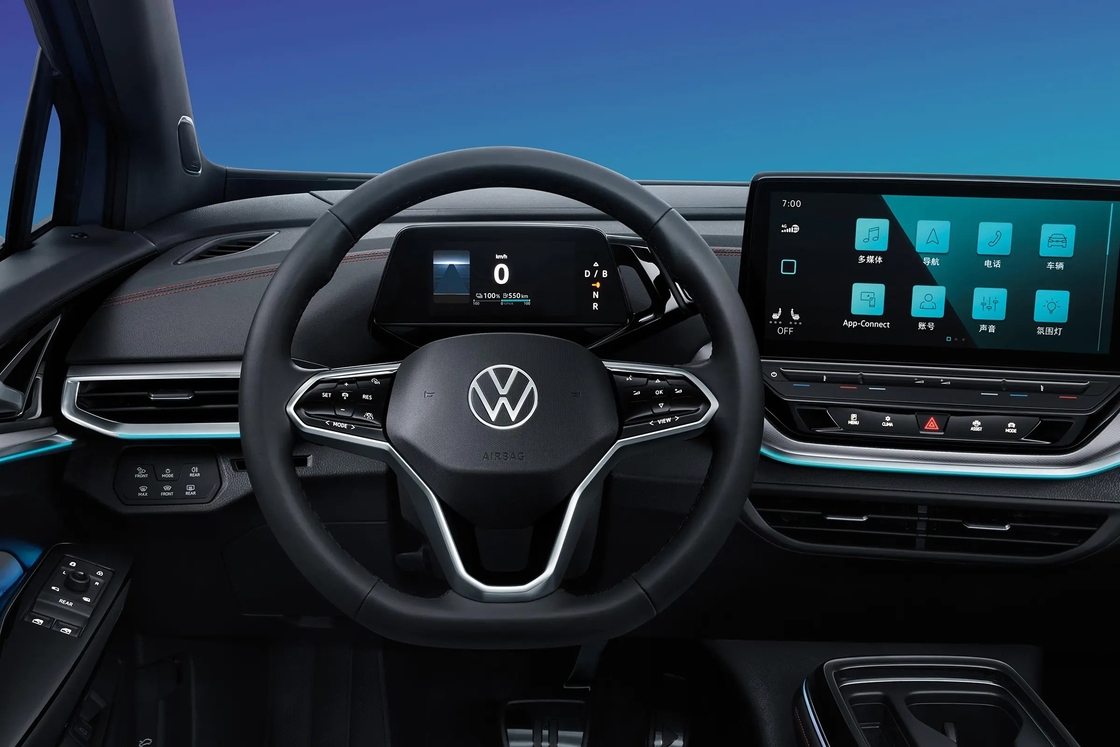 Volkswagen ID.4 El SUV eléctrico con controles intuitivos y una gran pantalla de infoentretenimiento