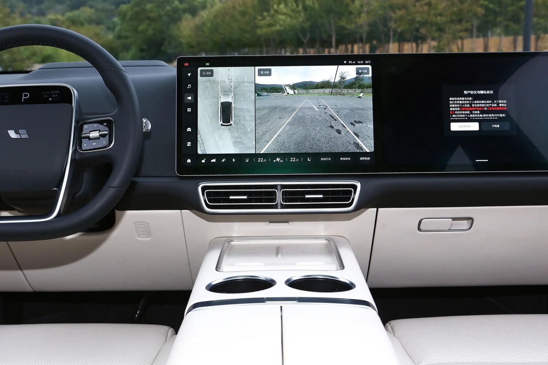 Lixiang L8 de tamaño familiar coche eléctrico de 400km con llantas de ruedas diferentes duraderas