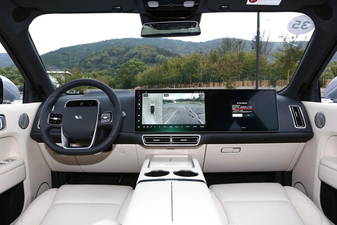 5 puertas 6 asientos L8 Lixiang SUV de coche eléctrico con 800 km de autonomía