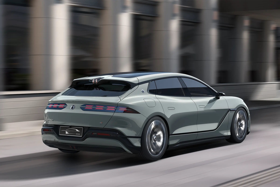 2024 Nuevo DenzaZ9 GT 5 Puertas 5 Asientos ByD DenzaZ9GT Ev 2024 Rango eléctrico eléctrico km CLTC 630km Coche