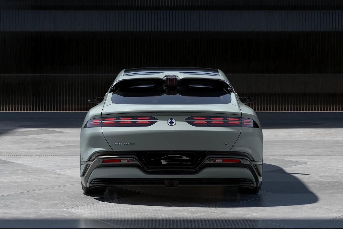 2024 Nuevo DenzaZ9 GT 5 Puertas 5 Asientos ByD DenzaZ9GT Ev 2024 Rango eléctrico eléctrico km CLTC 630km Coche