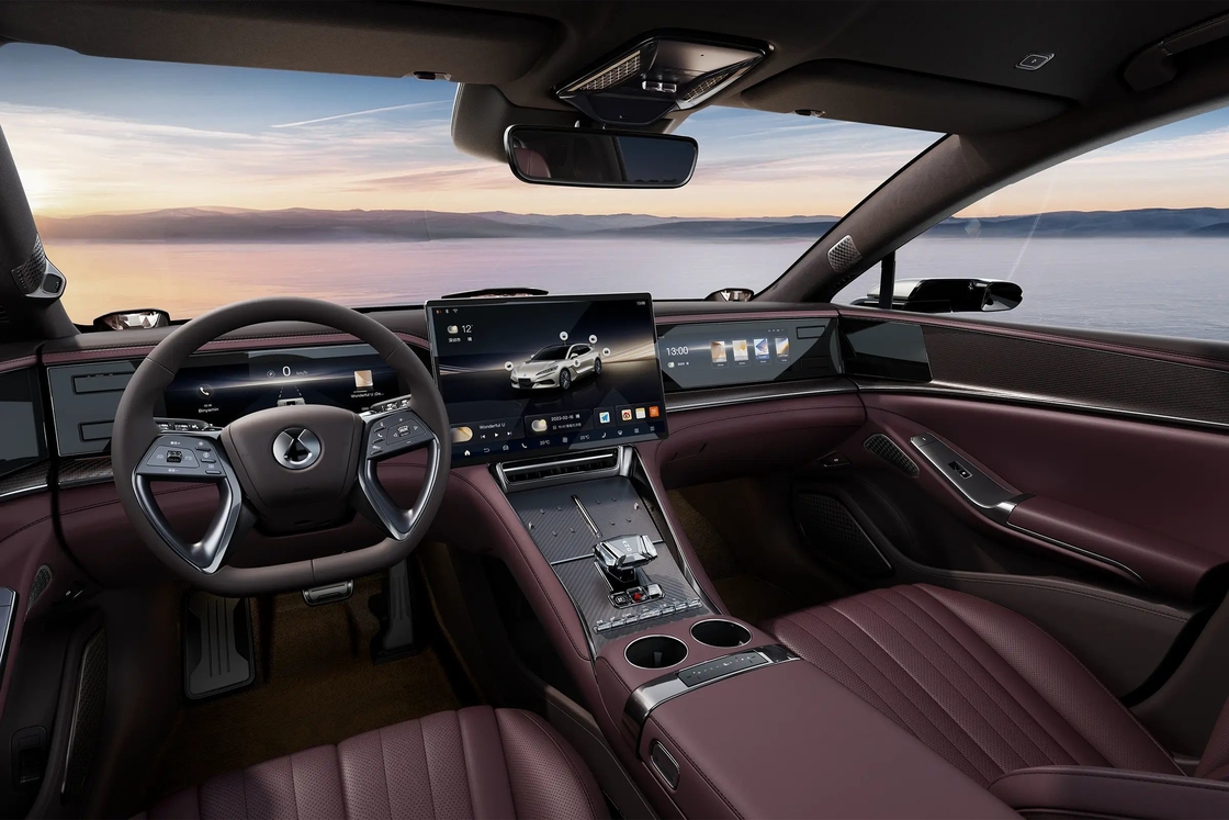 2024 Nuevo DenzaZ9 GT 5 Puertas 5 Asientos ByD DenzaZ9GT Ev 2024 Rango eléctrico eléctrico km CLTC 630km Coche