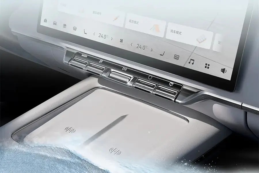 Zeekr 7X 800V SUV eléctrico de alto voltaje 7 colores 780 km de alcance con carga única Suspensión aérea de capacidad off-road mejorada