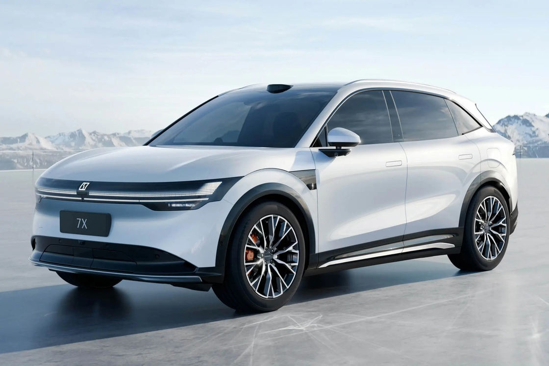 Zeekr 7x 2024 2025 4WD SUV de largo alcance eléctrico puro 210km/h Alta velocidad LHD Nuevo modelo ZEEKR 7X Nuevo coche energético