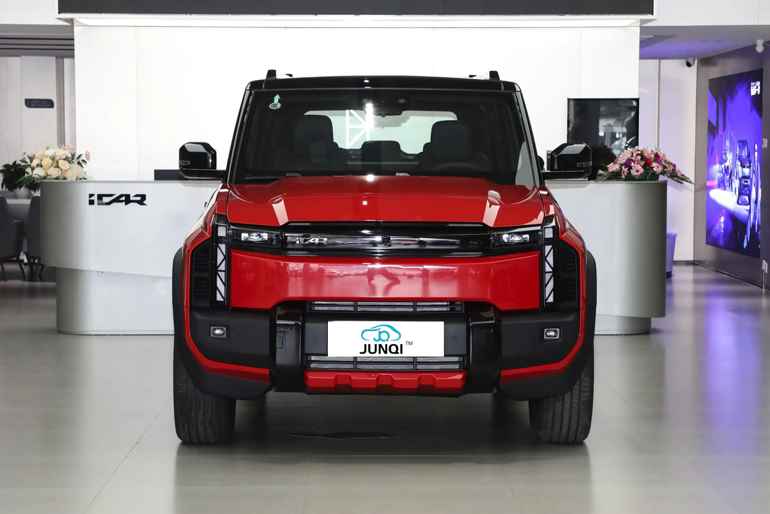 2024 Chery Icar03 SUV eléctrico Nueva llegada EV energéticamente eficiente con alcance de 501 km y volante multifunción