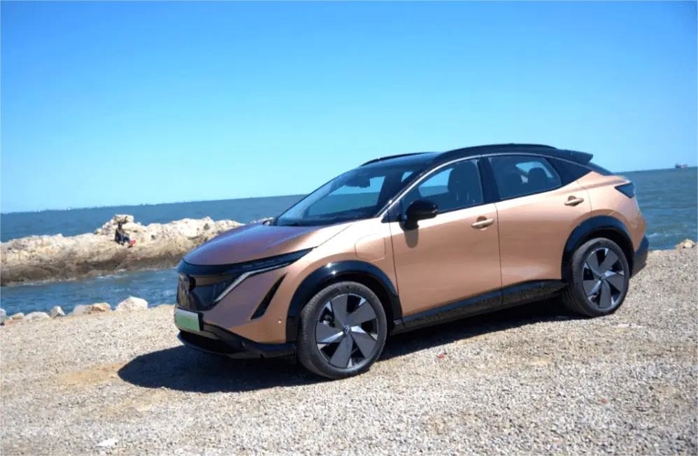 Nissan Ariya 4WD EV 2023 Nueva energía EV Coche eléctrico Automóvil Exportación en stock Vehículo eléctrico usado