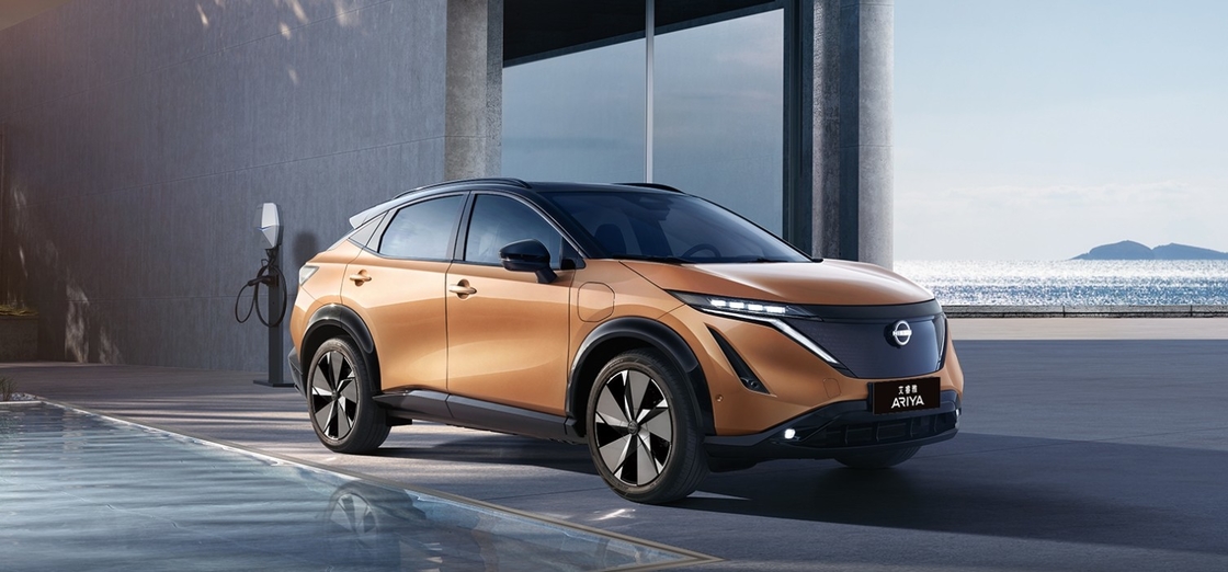2023 Nissan Ariya Coches usados Vehículo eléctrico puro SUV de 5 puertas y 5 asientos 360 Imagen panorámica 0 km 0 Km Auto nuevo